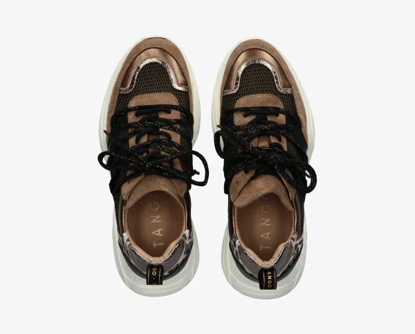Tango Shoes Sneakers | Alicia 402-f | | Taupe/Black