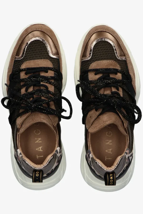 Tango Shoes Sneakers | Alicia 402-f | | Taupe/Black