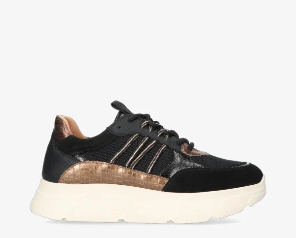 Sneakers | Kady fat 435-r | Black/Bronze - Afbeelding 2