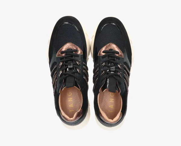 Sneakers | Kady fat 435-r | Black/Bronze