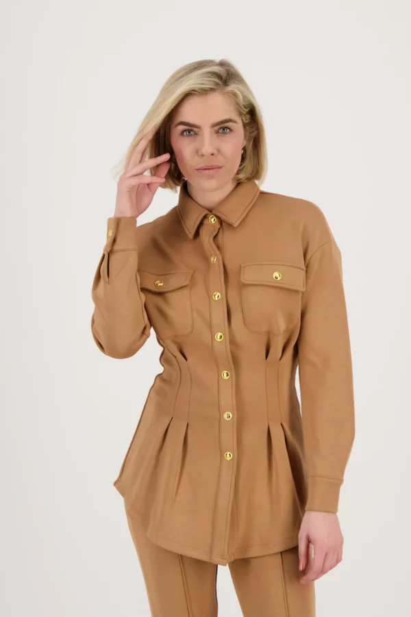 Blouse | Sienna | Camel