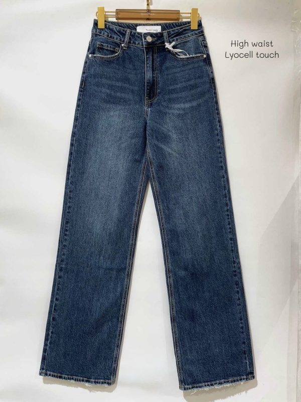 Jeans  | Wide Leg | Straight Blue