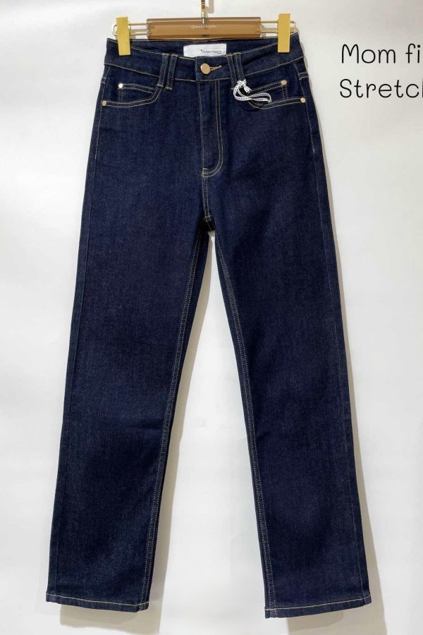 Jeans  | Momfit | Blue