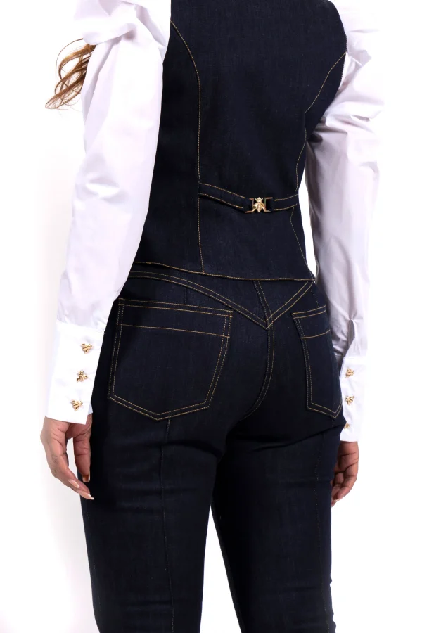 Gilet | Hana | Denim