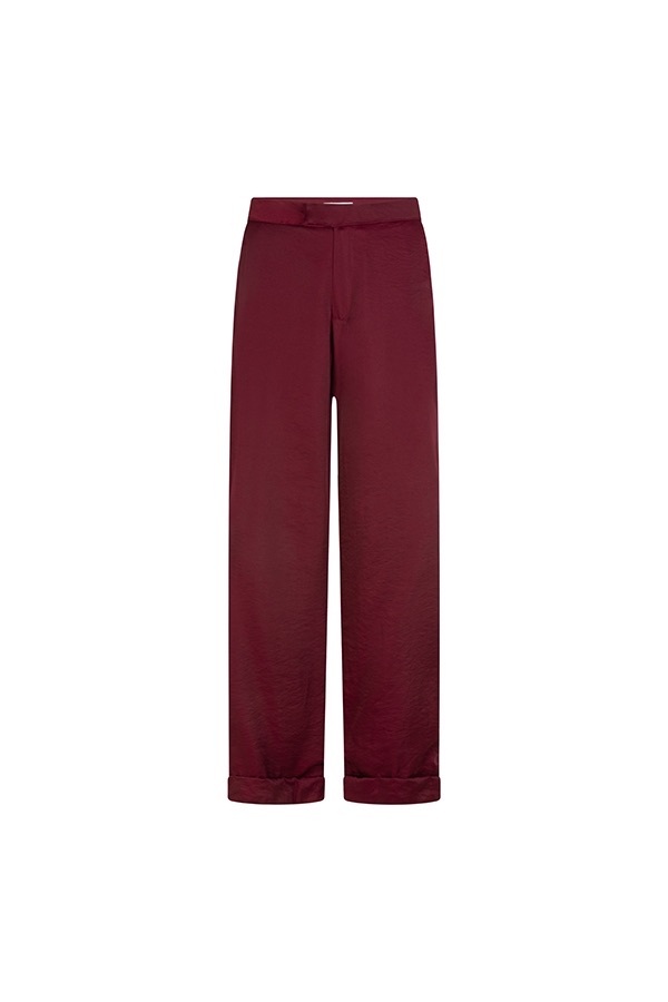 Broek Hilda Burgundy | Red