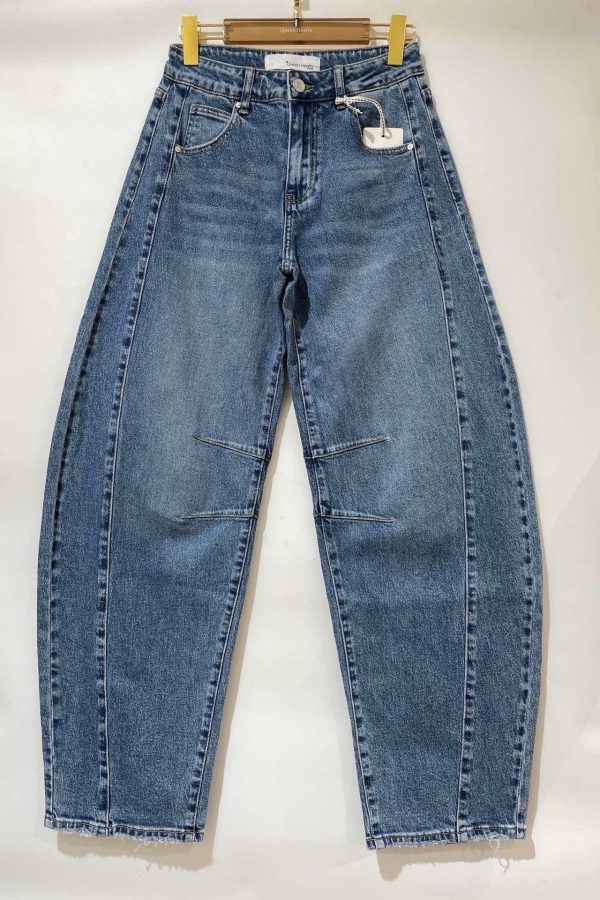 Ballon Jeans | Mid Waist | Blue