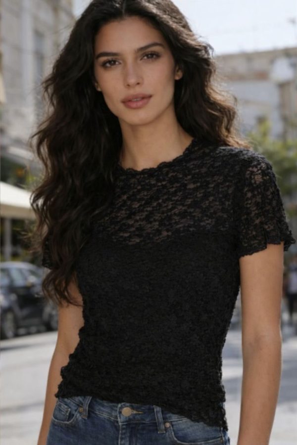 Shirt | Kant | Zwart